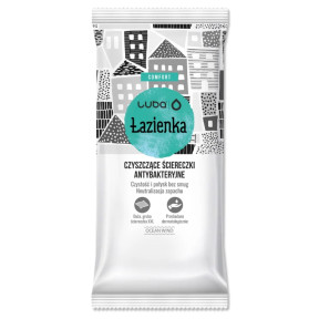Влажные салфетки для уборки ванной комнаты Luba Comfort XXL, 32 шт